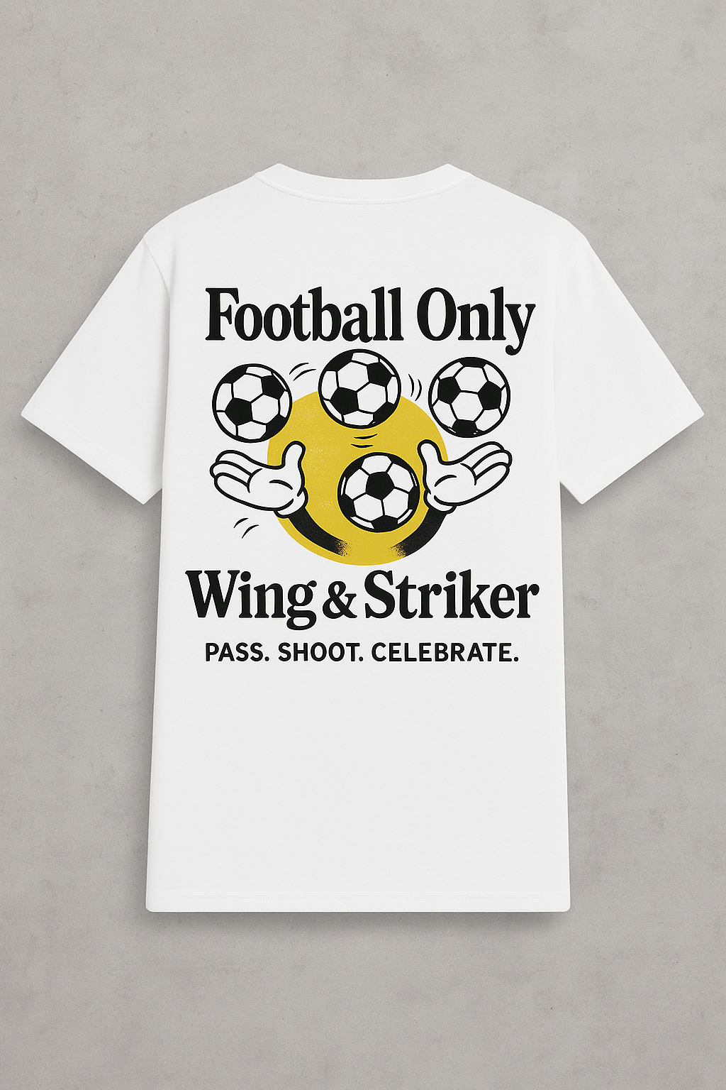Football Only Tee - Wing & Striker