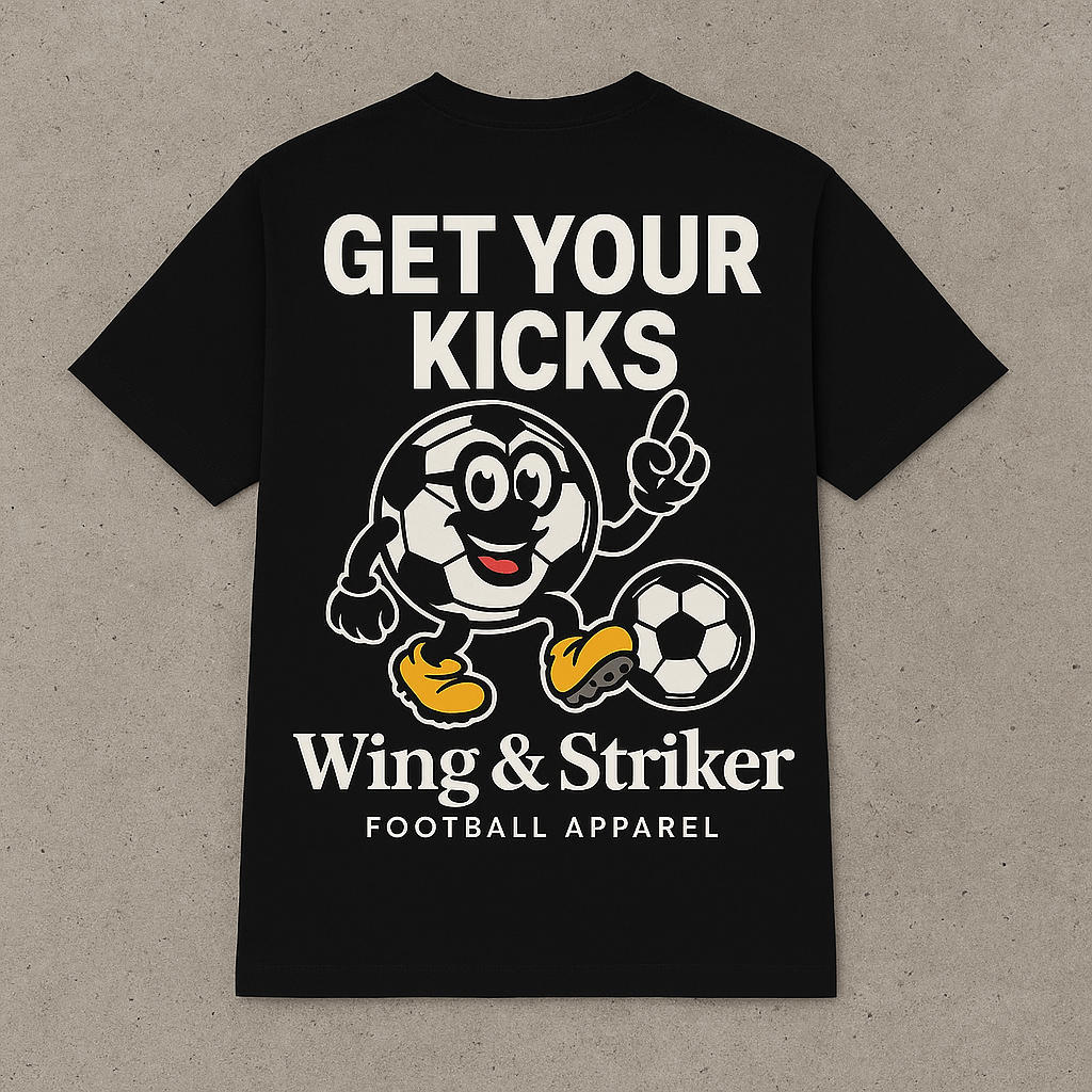 Get Your Kicks Tee - Wing & Striker