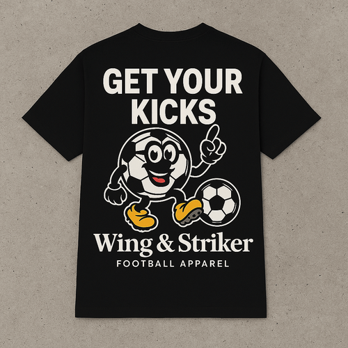 Get Your Kicks Tee - Wing & Striker