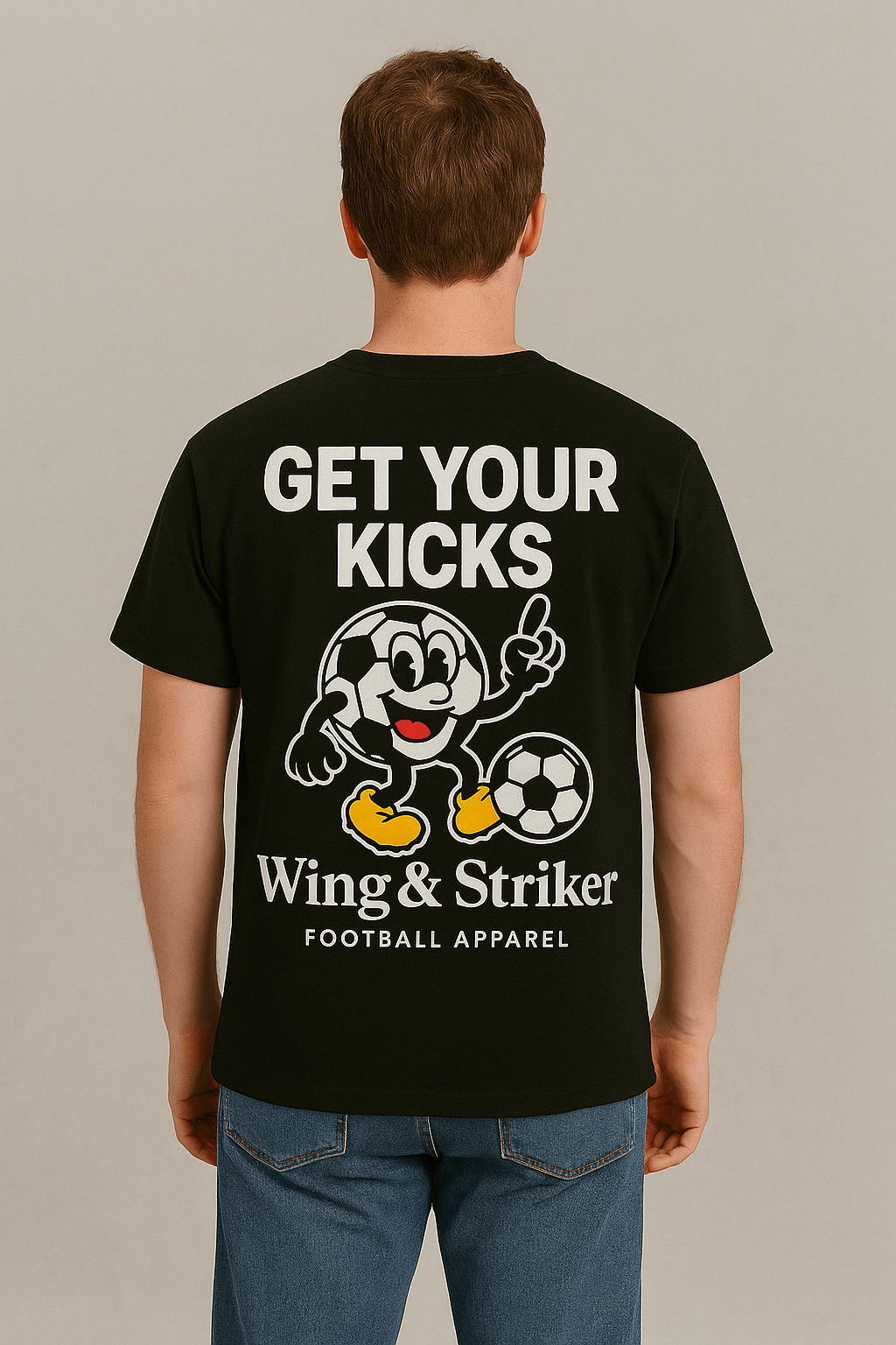 Get Your Kicks Tee - Wing & Striker