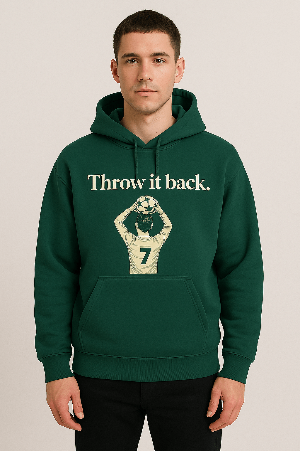Throw it back - Hoodie - Wing & Striker