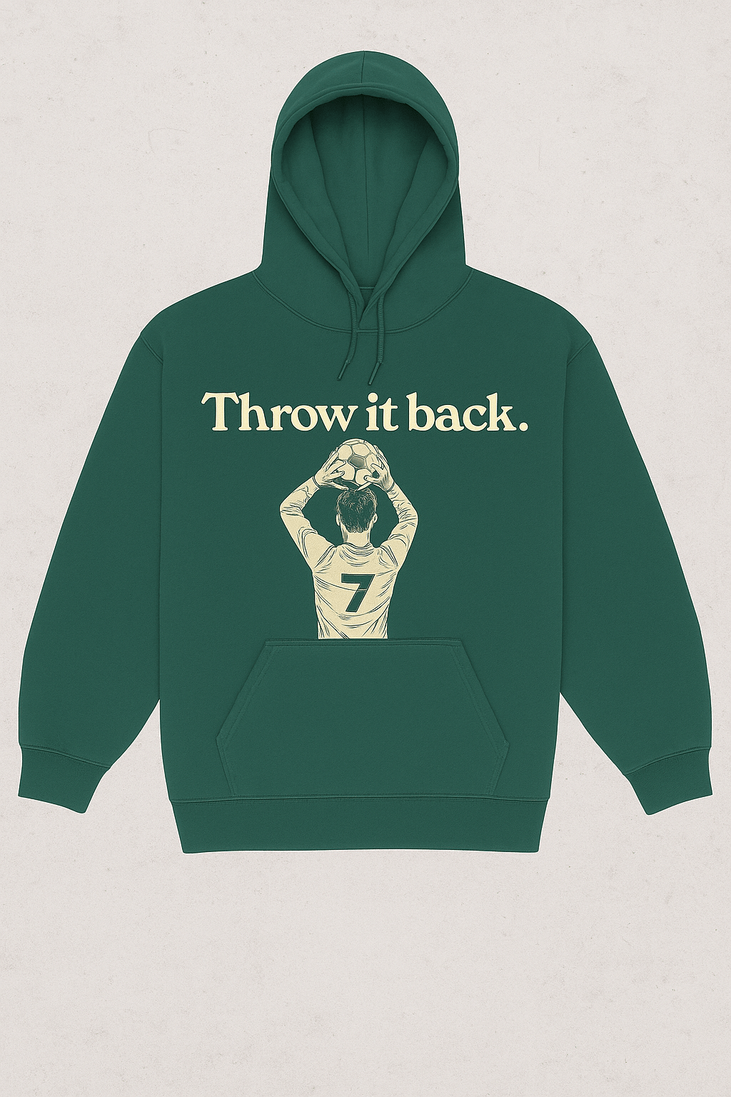 Throw it back - Hoodie - Wing & Striker
